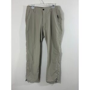 Under Armour Golf Pants Men's 36x32 Khaki Performance Stretch Loose Fit